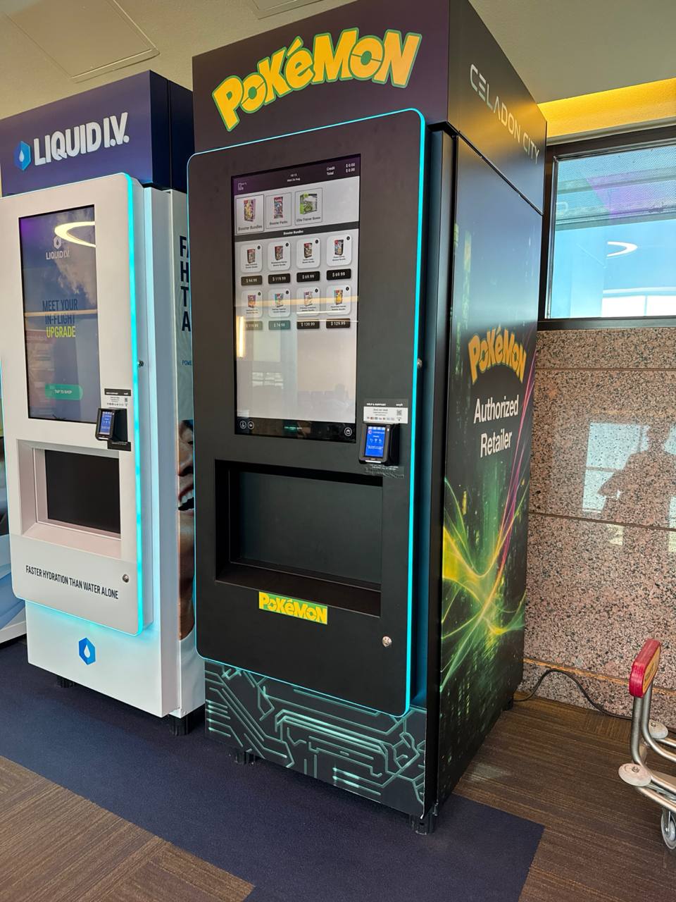 Vending machine spotted at El Paso Airport