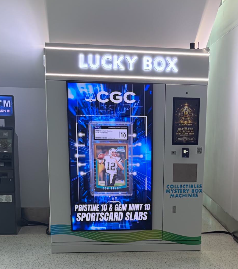 Vending machine spotted at Miami Convention Center